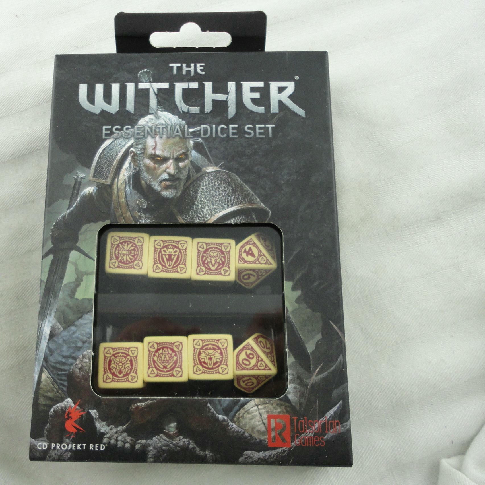 Image of The Witcher Roleplaying Game RPG Essential Dice Set RTGWI11041