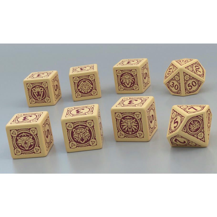 Image of The Witcher Roleplaying Game RPG Essential Dice Set RTGWI11041