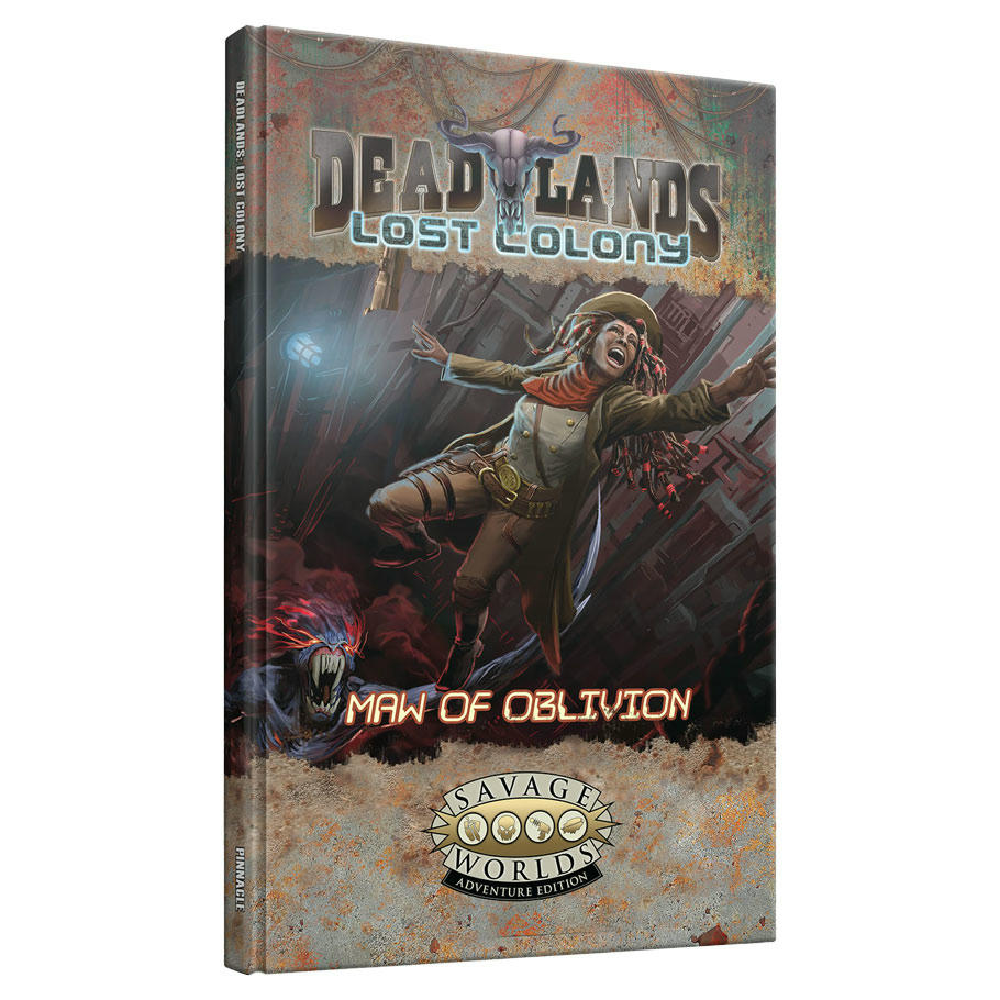 Image of Savage Worlds RPG Deadlands Lost Colony Maw of Oblivion Adventure S2P10805