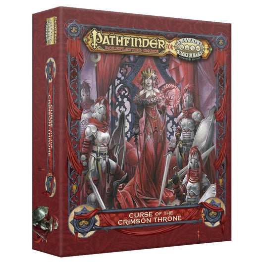 Image of Pathfinder Savage Worlds RPG Curse of the Crimson Throne Adventure Box Set
