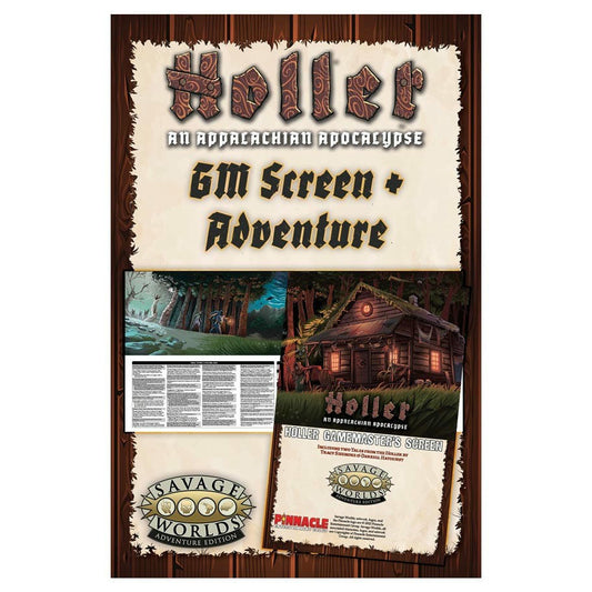 Image of Savage Worlds Holler Appalachian Apocalypse RPG Gamemaster's Screen S2P11602