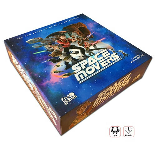 Image of Space Movers 2201 Sci-Fi Board Game S2PKAC100 2-7 players 14+ KnA Games