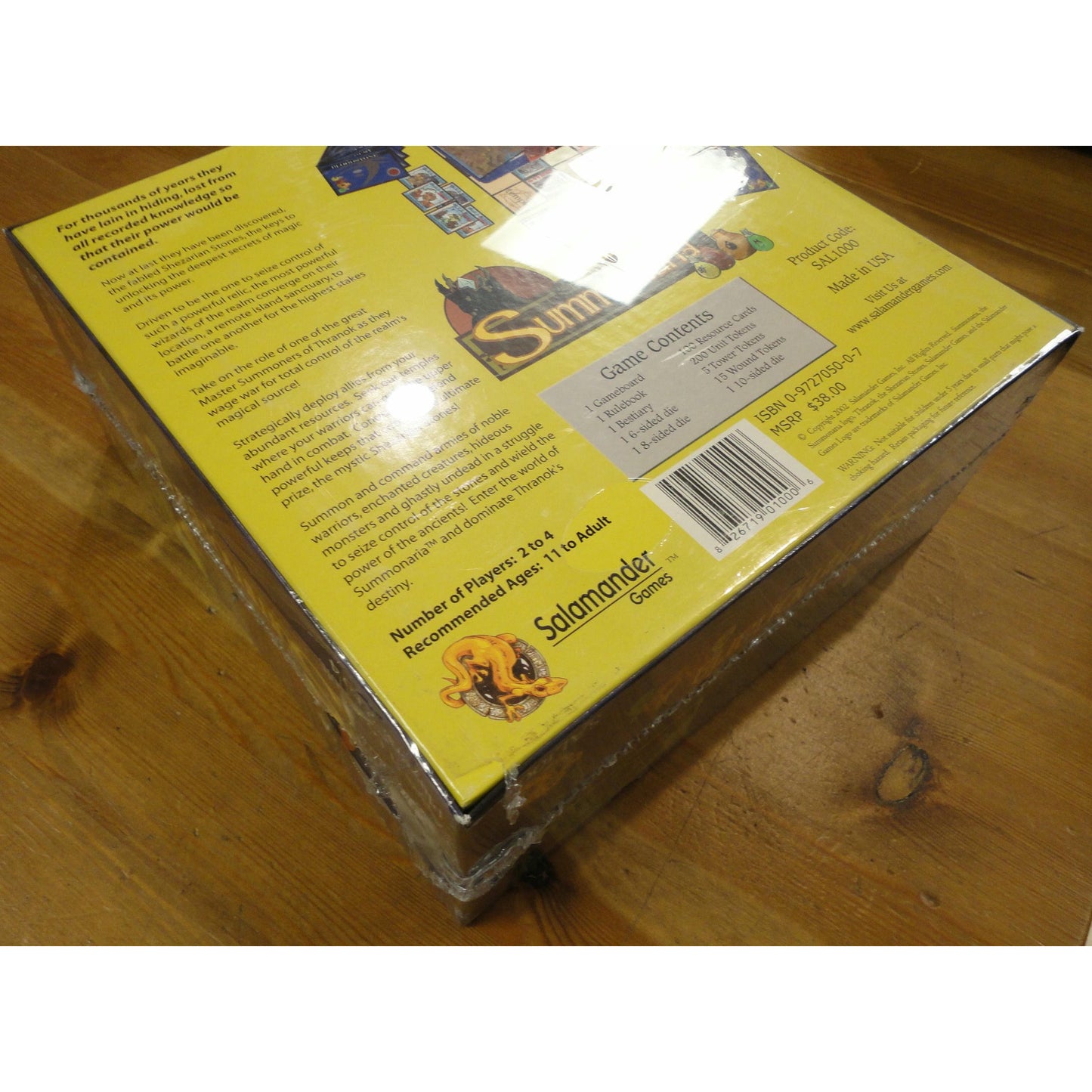 Image of Summonaria Board Game of Wizard Combat by Salamander Games