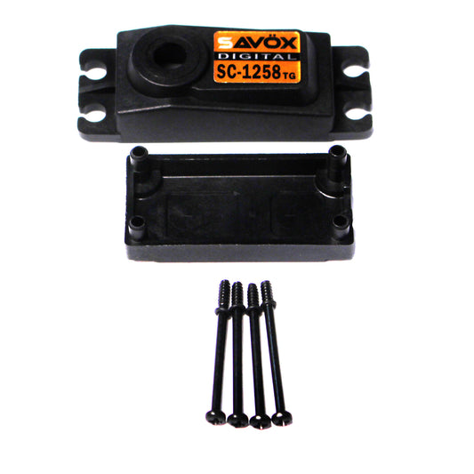 Image of TOP & BOTTOM SERVO CASE WITH 4 SCREWS