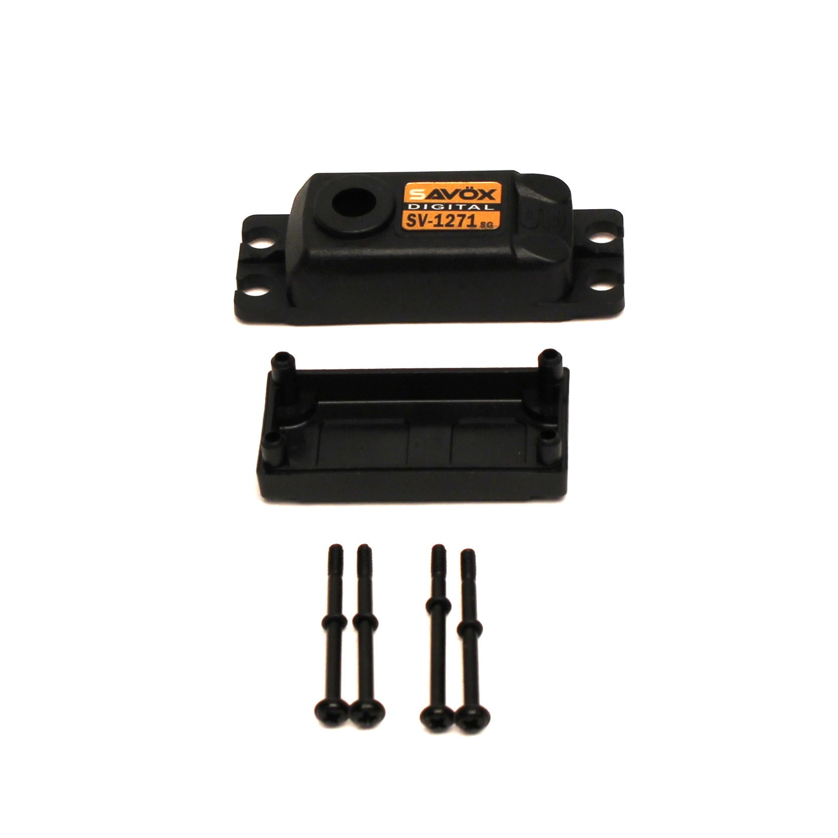 Image of TOP & BOTTOM CASE WITH 4 SCREWS