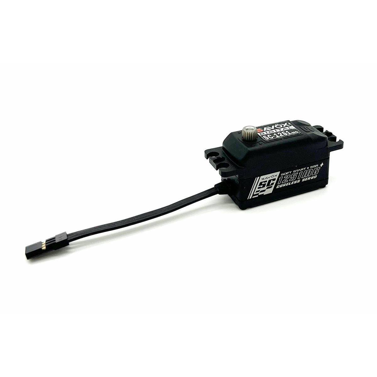 Image of Savox Black Edition SC-1251MGP Low Profile Digital Metal Gear Servo .09s/125oz