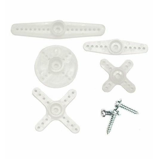 Image of Savox Plastic Micro Servo Horn Set for 21T Metal Gear Servos SAVSH11M