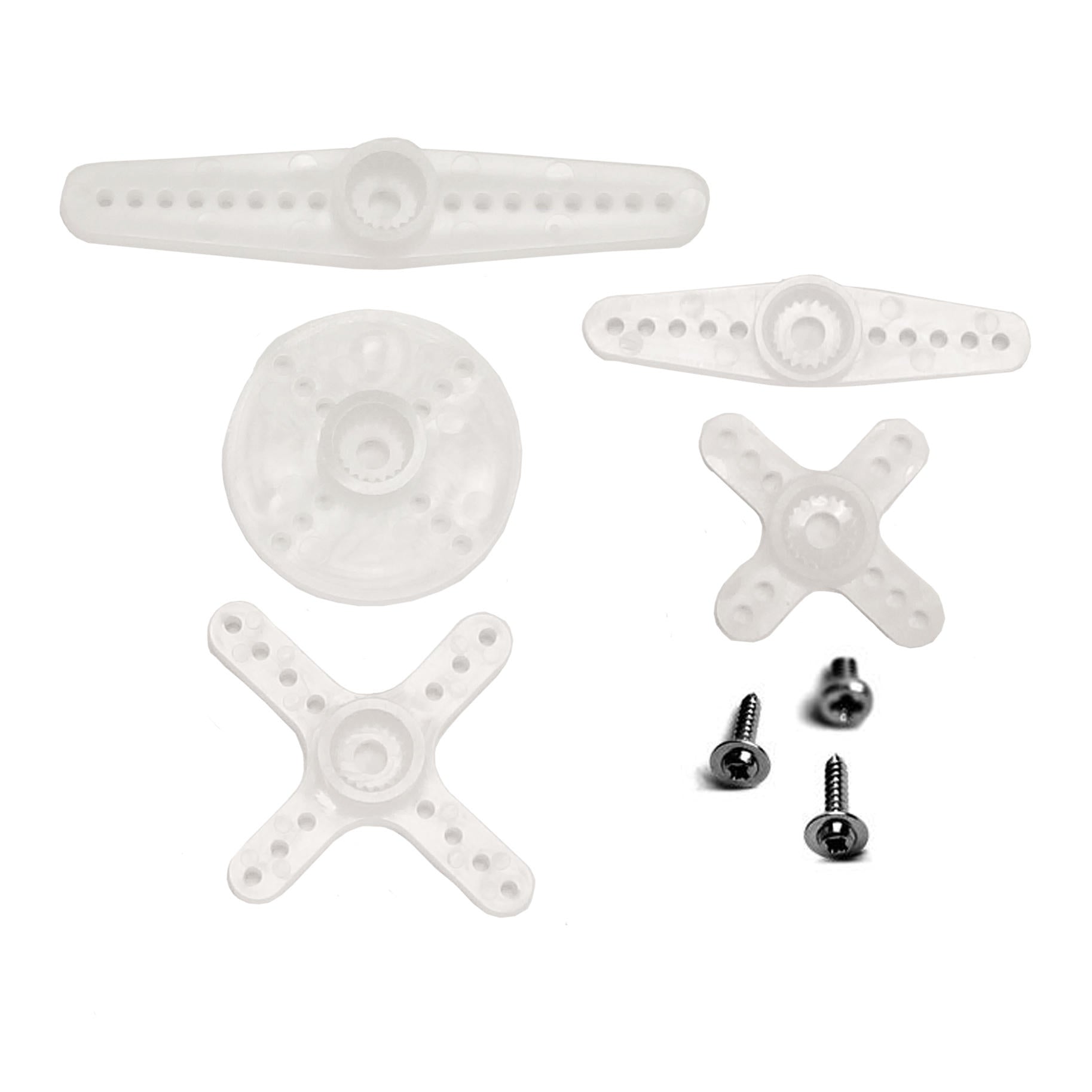 Image of SH11P MICRO SERVO HORN SET FOR PLASTIC GEAR SERVOS