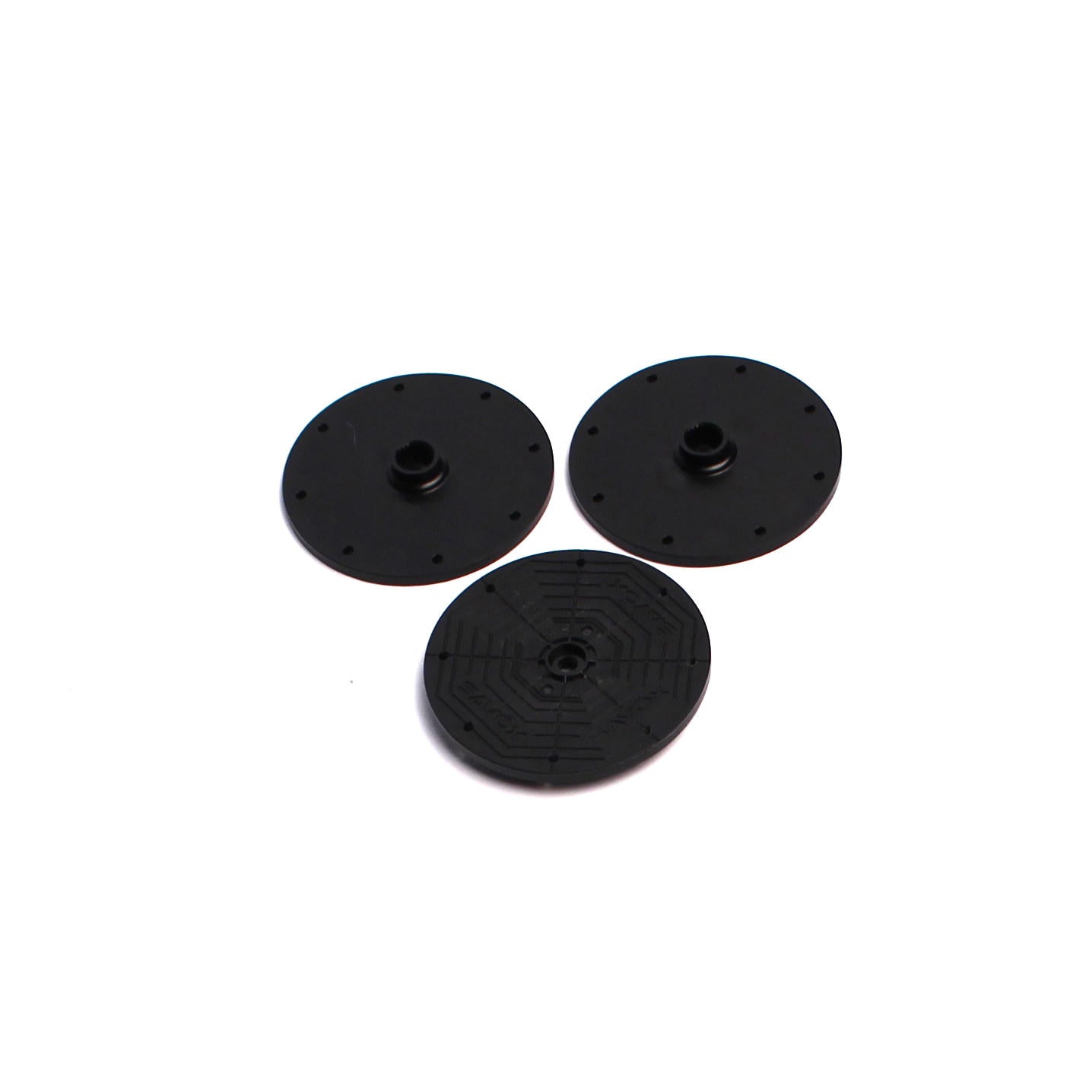 Image of Large Round Shape Standard Size Plastic Servo Horn Set
