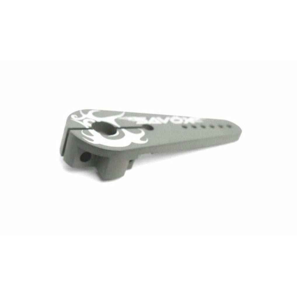 Image of Savox 53mm Long Aluminum Clamp-Type Servo Horn (fits 25T Spline Servos) SAVSH82