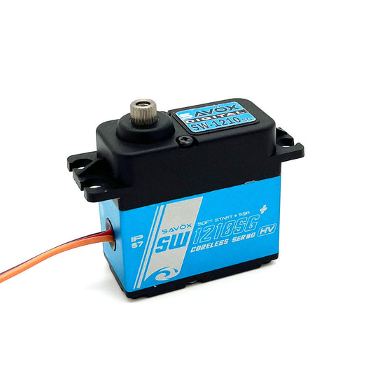 Image of Waterproof High Voltage Coreless Digital Servo with Soft Start, 0.13sec / 444.4 @ 7.4V