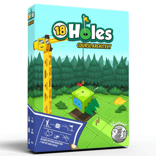 Image of 18 Holes Course Architect Golf Board Game by Seabreak Games SBS1810
