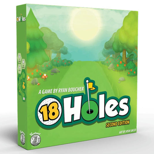 Image of 18 Holes (2nd Edition) Gold Board Game by Seabrook Studios SBS1811