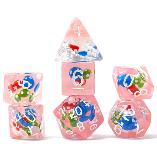 Image of RPG Dice Set (7): Mushroom Village
