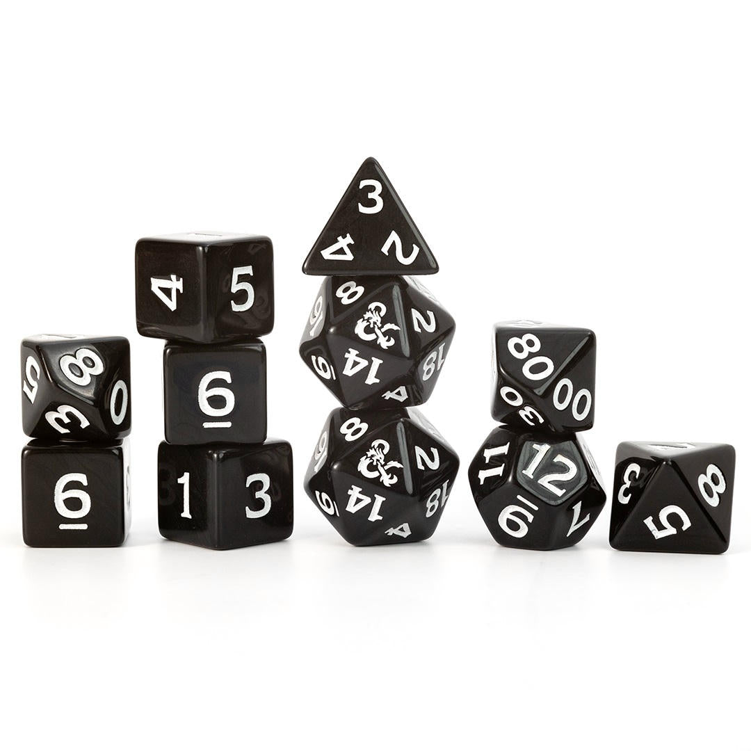Image of Dungeons & Dragons: New Adventurer Set - Black Dice