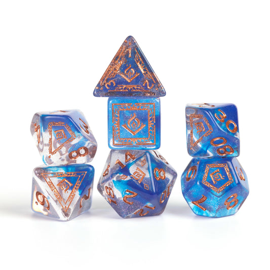 Image of Dungeons &amp; Dragons: Adventure Dice - Wizard Blue