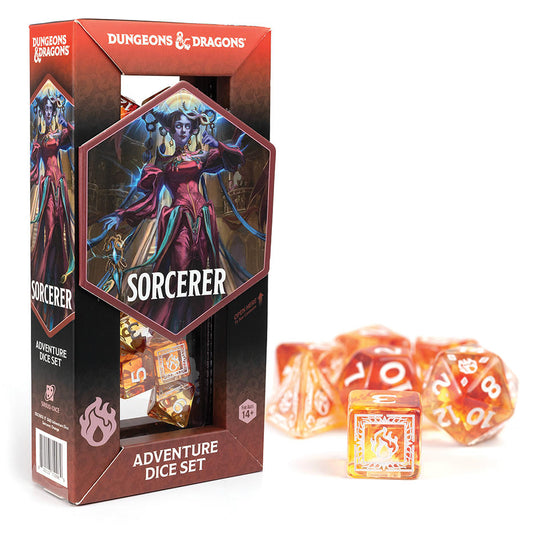Image of Dungeons & Dragons: Adventure Dice - Sorcerer Orange