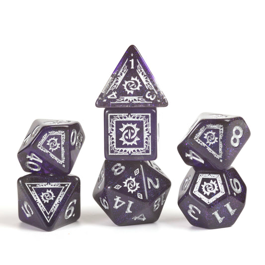 Image of Dungeons &amp; Dragons: Adventure Dice - Warlock Purple