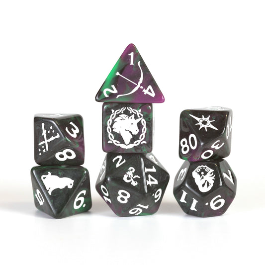 Image of Dungeons &amp; Dragons: Adventure Dice - Legend of Drizzt