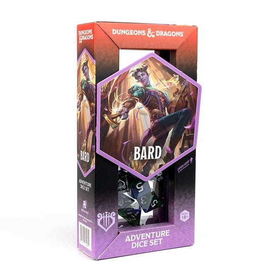 Dungeons & Dragons: Adventure Dice - Bard Blue (NEW)