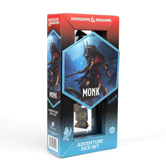 Dungeons & Dragons: Adventure Dice - Monk Blue (NEW)