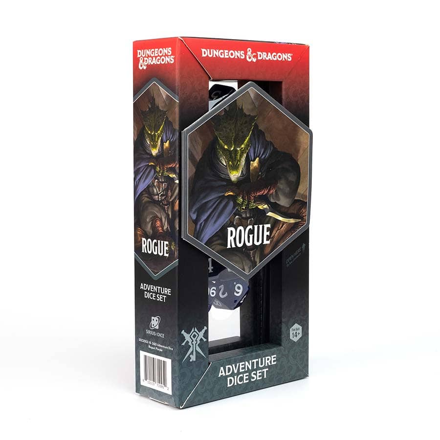 D&D Adventure Dice - Rogue Purple (NEW)