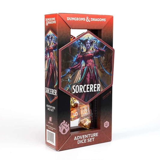 D&D: Adventure Dice - Sorcerer Orange (NEW)