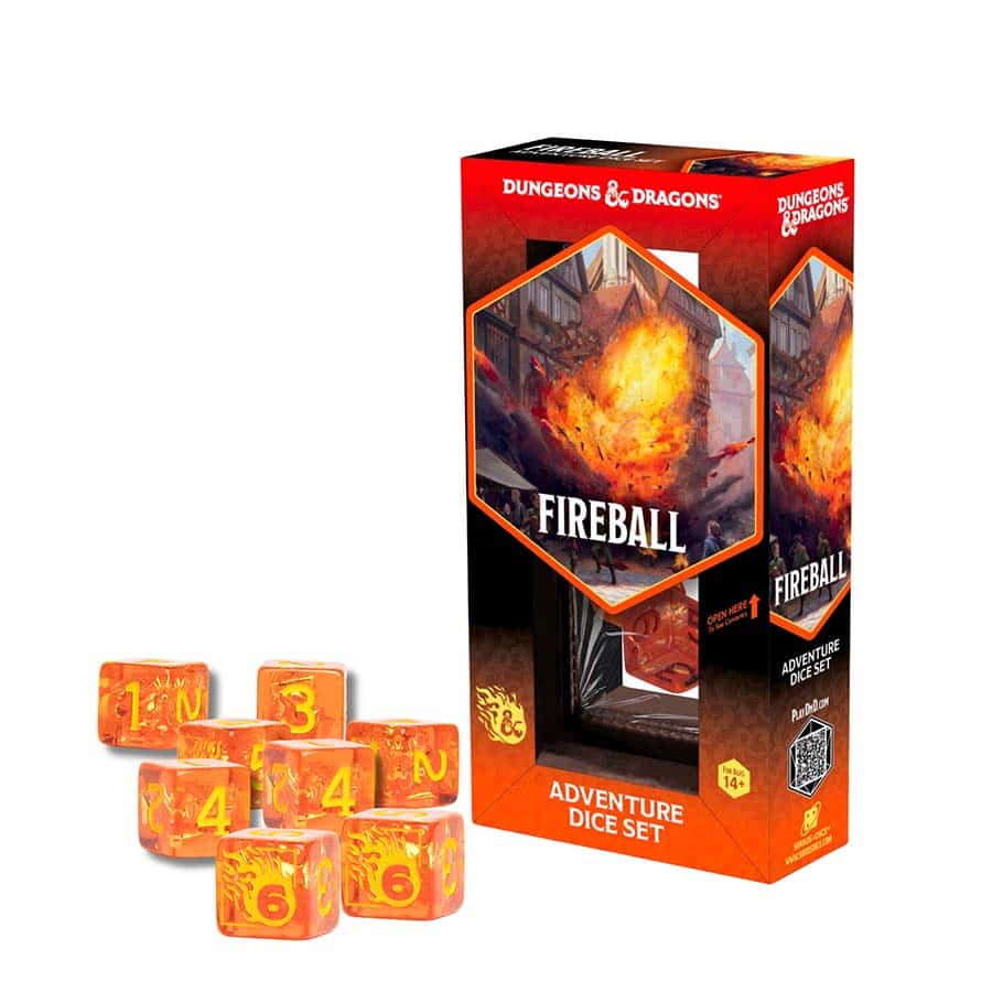 D&D: Adventure Dice - Fireball