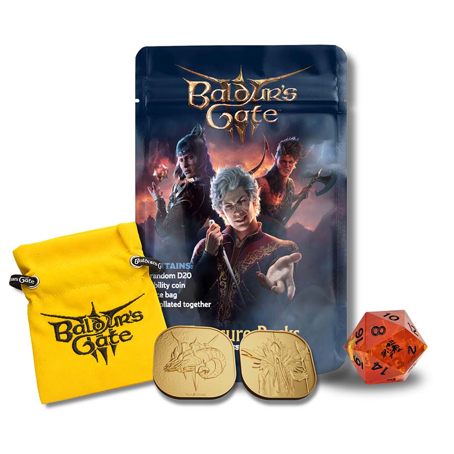 DND BALDUR`S GATE 3 TREASURE PACKS 25CT