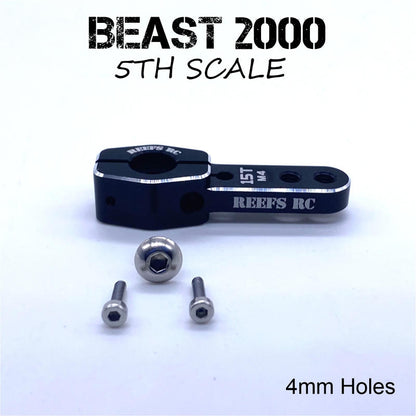 Image of Single HD Horn 15T 4mm Holes - 5th Scale