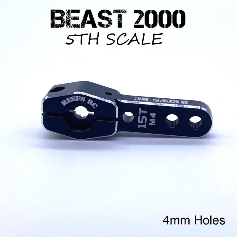 Image of Single HD Horn 15T 4mm Holes - 5th Scale