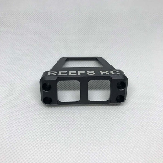 CNC Machined Aluminum Servo Shield - Dark Gray