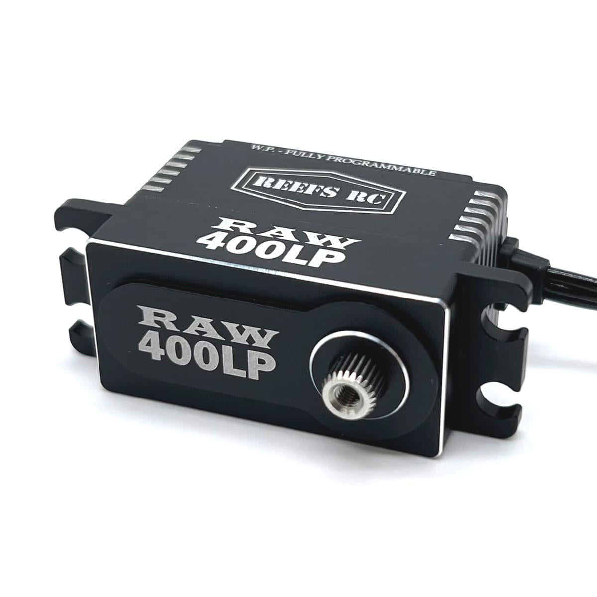 Image of RAW 400 LP Black Fully Programmable Waterproof Servo