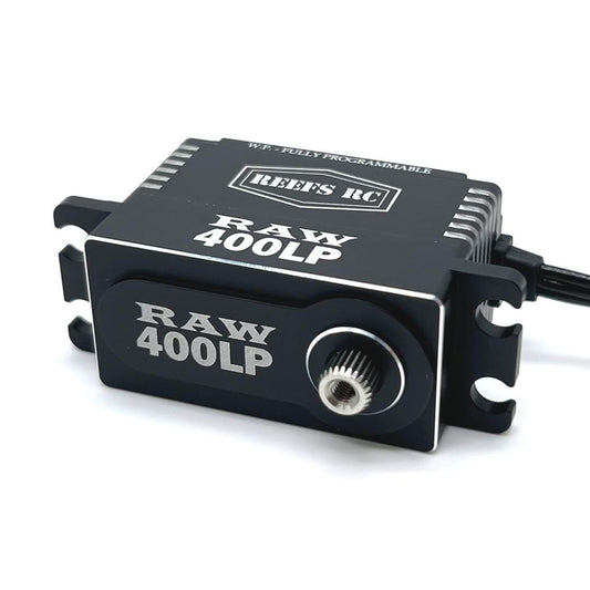 Image of RAW 400 LP Black Fully Programmable Waterproof Servo