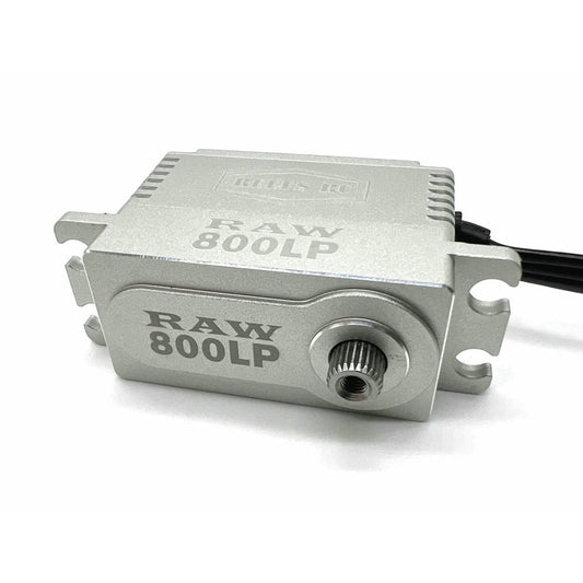 Image of Reef R/C Raw 800 LP Silver 4-Pole Brushless Servo 800oz-in SEHREEFS147