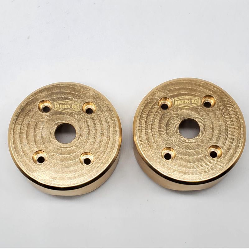 Image of Brass Portal Covers, for SCXPro / Capra / SCX10.3