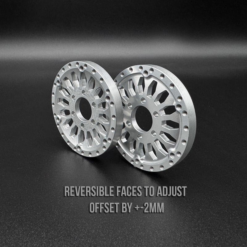 Image of Shield 1.9 Beadlock Wheels w/ Reef Hubs & Rings (2pk)