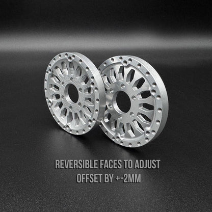 Image of Shield 1.9 Beadlock Wheels w/ Reef Hubs & Rings (2pk)