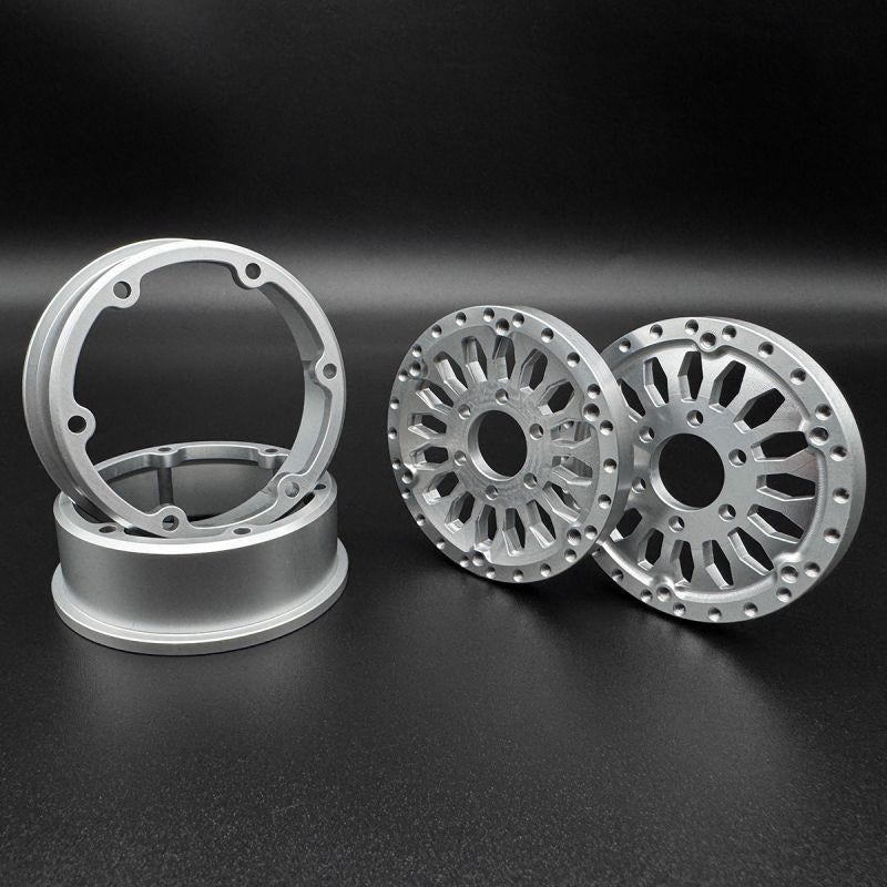 Image of Shield 1.9 Beadlock Wheels w/ Reef Hubs & Rings (2pk)