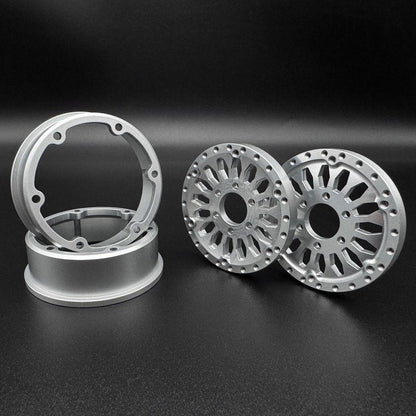 Image of Shield 1.9 Beadlock Wheels w/ Reef Hubs & Rings (2pk)