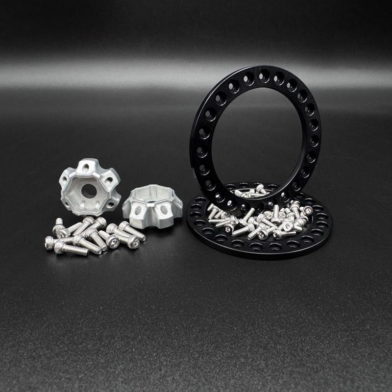 Image of Shield 1.9 Beadlock Wheels w/ Reef Hubs & Rings (2pk)