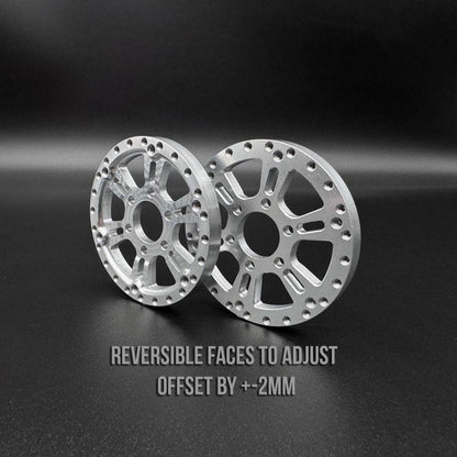 Image of Blades 1.9 Beadlock Wheels w/ Reef Hubs & Rings (2pk)