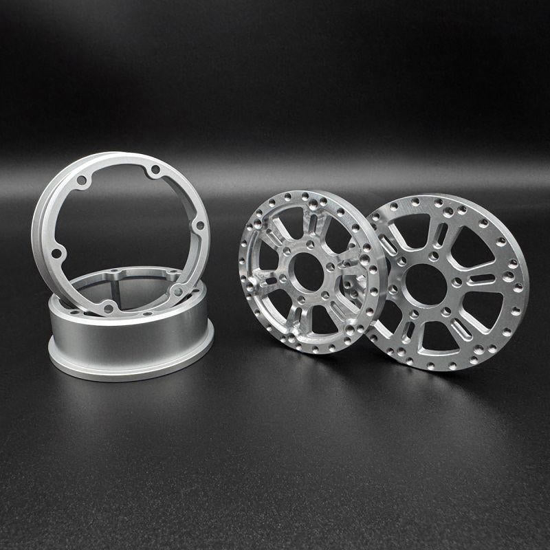 Image of Blades 1.9 Beadlock Wheels w/ Reef Hubs & Rings (2pk)