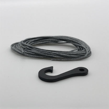 Image of Synthetic Winch Line w/ Steel Hook