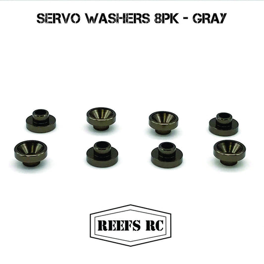 Image of Servo Washers 8pk - Gray