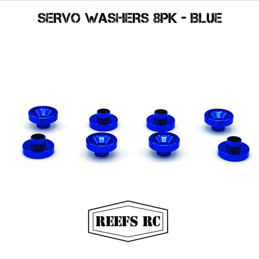 Image of Servo Washers 8pk - Blue
