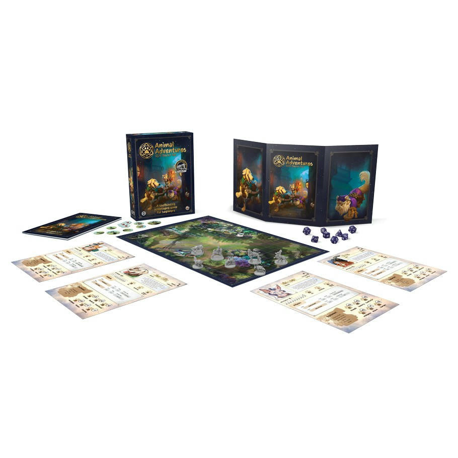 Image of Animal Adventures Roleplaying Game RPG: Starter Set SFLAA-SS