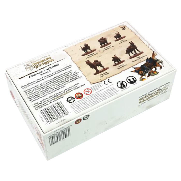 Image of Animal Adventures: Tales of Dungeon Doggies RPG Miniatures Vol 2 SFLAADD-002