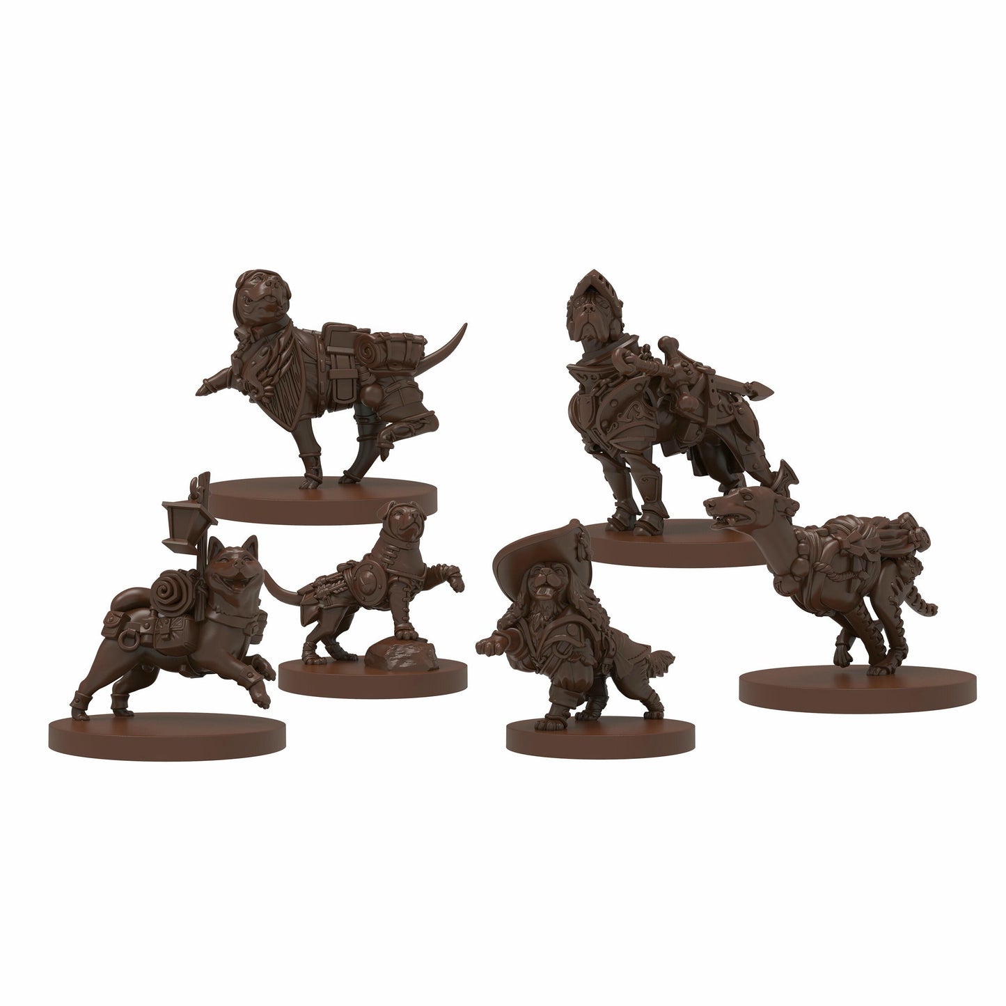 Image of Animal Adventures: Tales of Dungeon Doggies RPG Miniatures Vol 3 SFLAADD-003