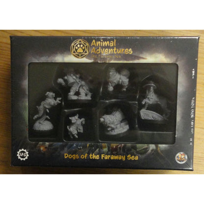 Image of Animal Adventures RPG: Dogs of the Faraway Sea Miniatures SFLAATFS-002